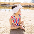 fab-bow-lous®-white-shabby-dot Baby Bling Bows clips headbands - Sophia's Style-